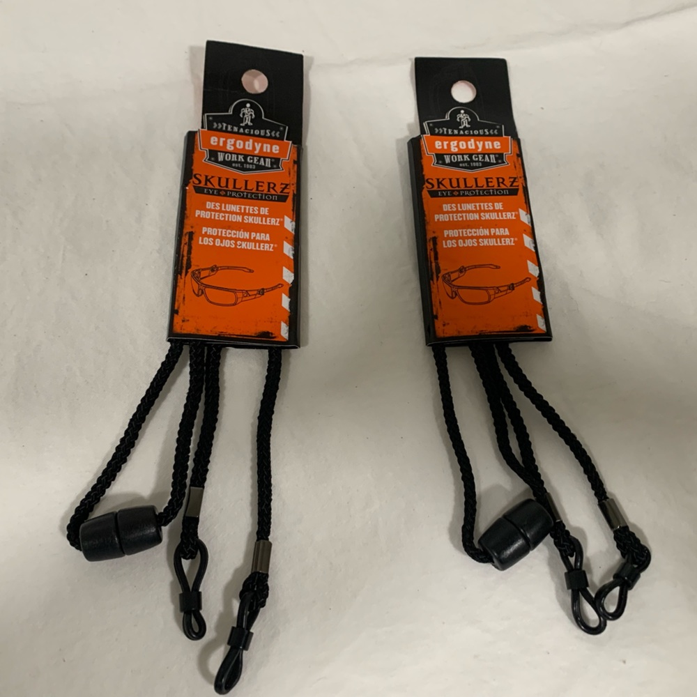 NIP SKULLERZ EYE PROTECTION glasses breakaway lanyard